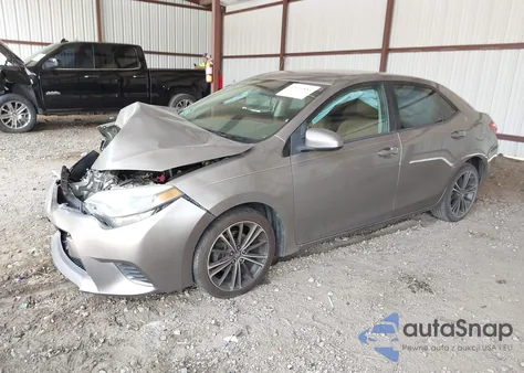 2016 Toyota Corolla Le из США, поврежденный, VIN 2T1BURHE7GC486209